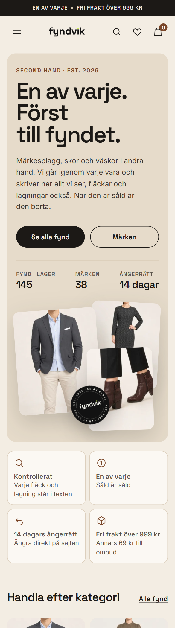 Fyndvik — mobil