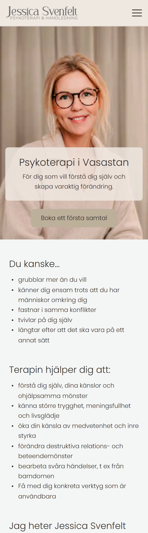Jessica Svenfelt — mobil